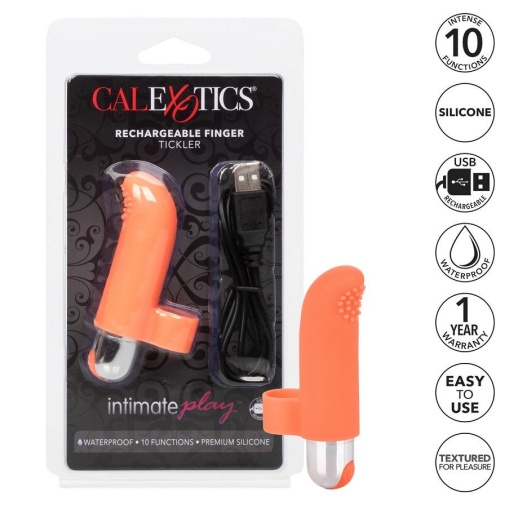 CEN - Intimate Play Finger Tickler - Orange photo