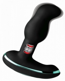 Prostatic Play - Rimsation Prostate Vibe with Rotating Beads & Remote Control - Black photo