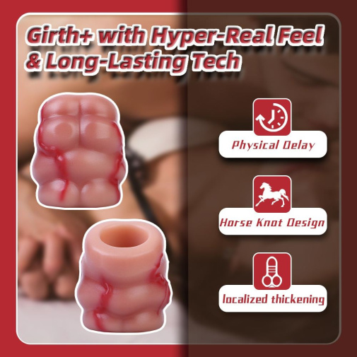 FAAK - Bridle Ring Penis Sleeve - Skin photo