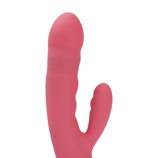 SVAKOM - Avery Thrusting Rabbit Vibrator - Strawberry Pink 照片