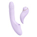 SVAKOM - DuoGlow APP Thrusting Vibrator - Pastel Lilac photo-4
