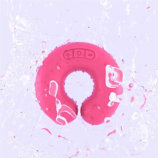 Zini - Donut震動器 - 草莓色 照片