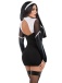 Leg Avenue - Holy Hottie Nun Costume - Black - S photo-2