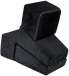 MT - 不規則法蘭絨性愛姿勢家具枕 - 黑色 照片-3
