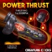 Creature Cocks - Cyborg Thrusting Vibro Dildo - Silver photo-2