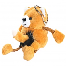 HHT - Naughty Pecker Bear Key Charm photo