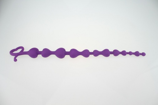 MT - 矽膠後庭塞 90x45mm - 紫色 照片