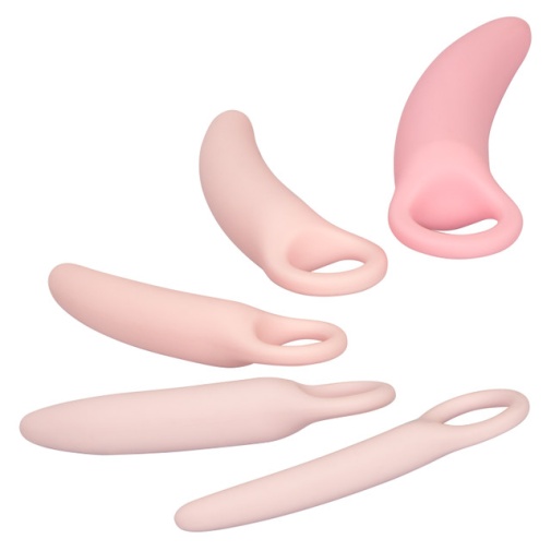 CEN - 初心者矽膠陰道擴張器套裝 - 粉紅色 照片