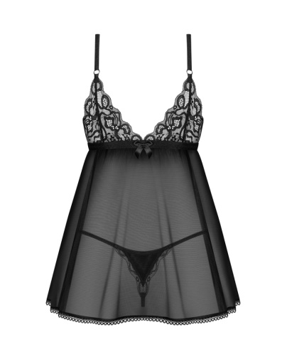 Obsessive - Blomentis Babydoll - Black - M/L photo