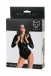 Glossy - Alessia Wetlook Bodysuit - Black - S photo-6