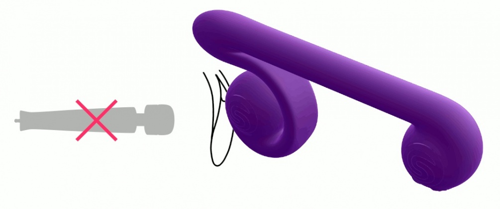 The Snail Vibe vibrator won the XBIZ award for most innovati... Snail Vibe - Duo Vibrator - Pink photo-8