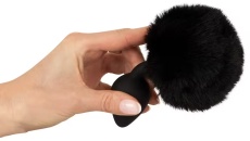 You2Toys - Fluffy Tail Plug M - Black 照片