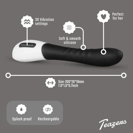 Teazers - G-Spot Vibrator - Black photo