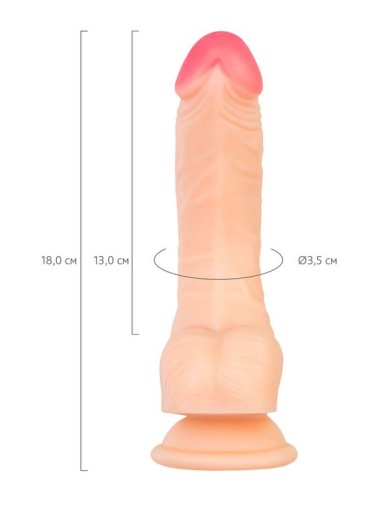 RealStick - Nude Nash Dildo 18cm photo