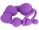 MT - 矽胶后庭珠 185x30mm - 紫色 照片-5