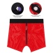 Lovetoy - Chic Strap-On Shorts - Red - M/L photo-14