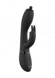 Vive - Nilo Pinpoint Rabbit Vibrator - Black photo