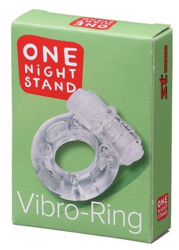 ONS - Vibro Cock Ring - Clear photo