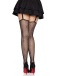 Leg Avenue - Daisy Dot Stockings - Black 照片-2