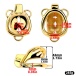 FAAK - Chastity Cage 184 w Belt & Plug - Gold 照片-16
