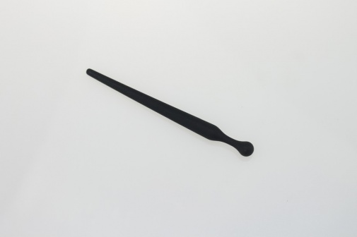 MT - Silicone Urethral Sound 100mm - Black photo