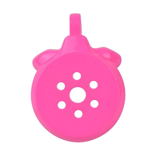 FAAK - Resin Chastity Cage 45mm w Catheter - Pink 照片