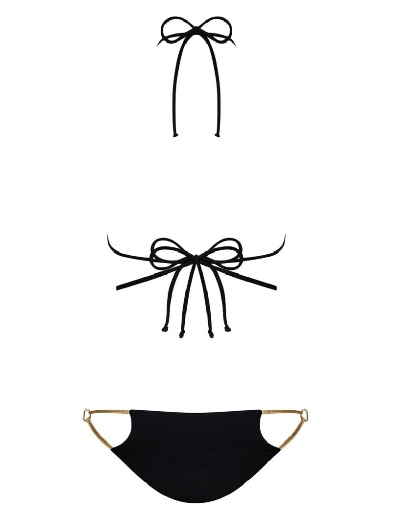 Obsessive - Goldivia Bikini - Black/Yellow - M photo
