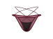 Obsessive - Parisel Panties - Burgundy - S/M photo-5