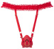 You2Toys - Lay-On Strap Vibro Set - Red 照片