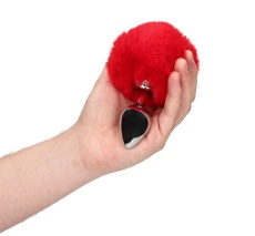 Ouch - Bunny Tail Plug - Red photo