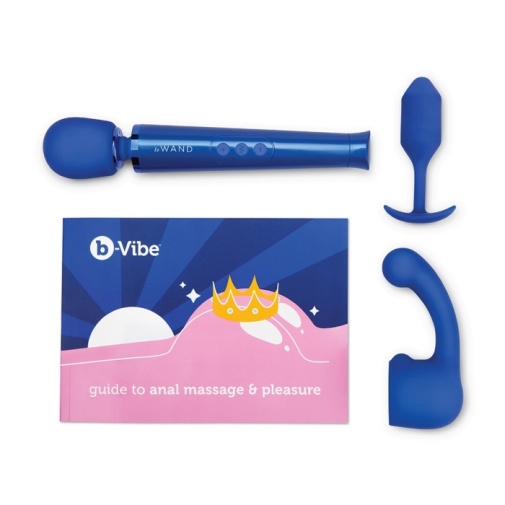 B-Vibe - 後庭按摩套裝 - 藍色 照片
