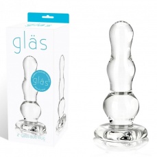 Glas - 4″ Glass Butt Plug photo