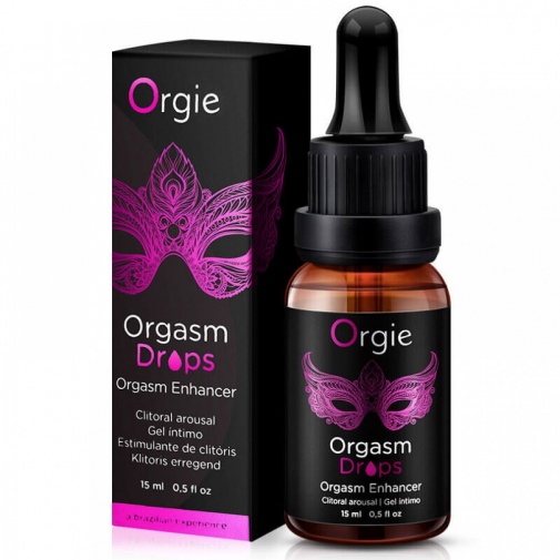 Orgie - Orgasm Drops 女士敏感增强滴剂 温感  - 15ml 照片