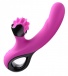 Inmi - G-Spin Silicone Vibrator w/ Spinning Clitoral Stimulation - Pink photo