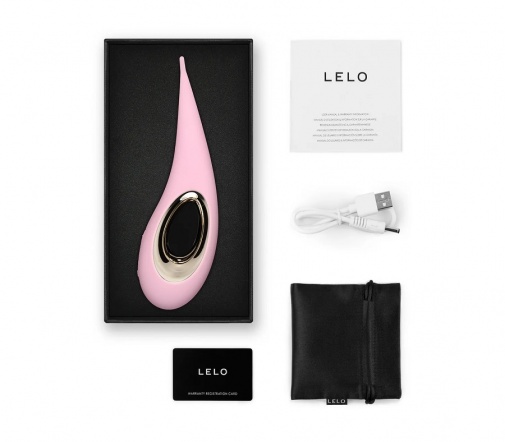 Lelo - DOT Clitoral Vibrator - Pink photo