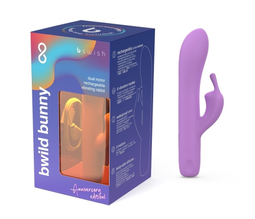 B Swish - Infinite Bwild Rabbit Vibrator - Lavender photo