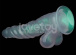 Lovetoy - 10'' Opal 珍珠色假阳具 - 绿色 照片-11