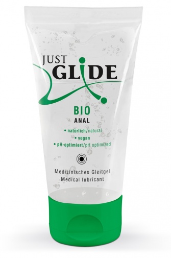 Just Glide - 有机肛交医用级水性润滑剂 - 50ml 照片