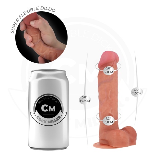 Cock Miller - 14.8cm 仿真假阳具 - 肉色 照片