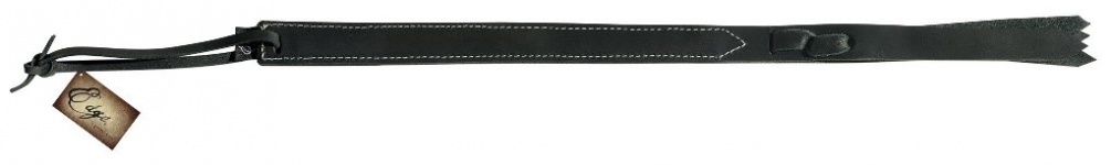 The Tawse Whip offers more serious BDSM players lots of leng... Sportsheets - Edge Tawse Whip - Black photo-2