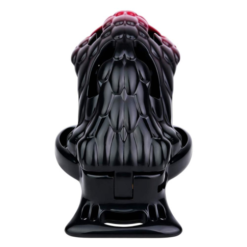 FAAK - Dragon Resin Chastity Cage M - Black photo