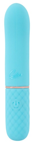 Cuties - Mini Curved Vibrator - Blue photo