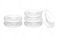 Boners - 阴茎环 6 件套装 - 透明 照片