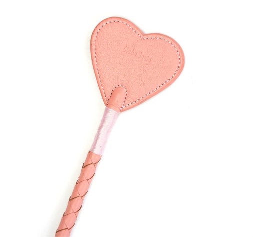 Liebe Seele - Leather Riding Crop - Pink photo