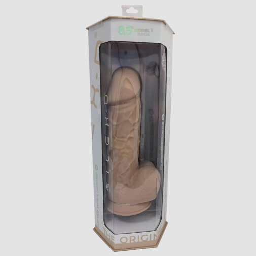 Silexpan - 8" 雙密度高級矽膠假陽具 照片