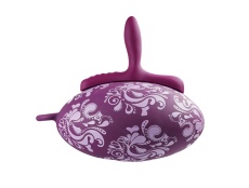 Bouncy Bliss - Classic Vibro Grinder Pillow - Purple photo