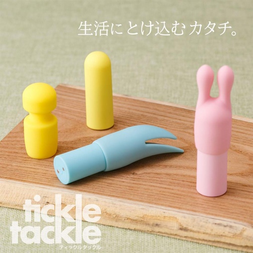 EXE - Tickle Tackle 迷你按摩棒 - 黃色 照片