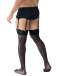Cut4men - Crossed Men Garter - Black - M 照片-4