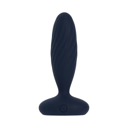 SVAKOM - Jordan APP Thrusting Anal Vibrator - Navy Blue photo