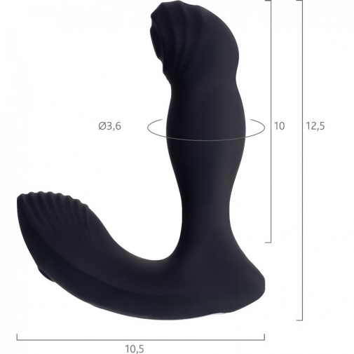 Erotist - Mounto Prostate Massager - Black photo